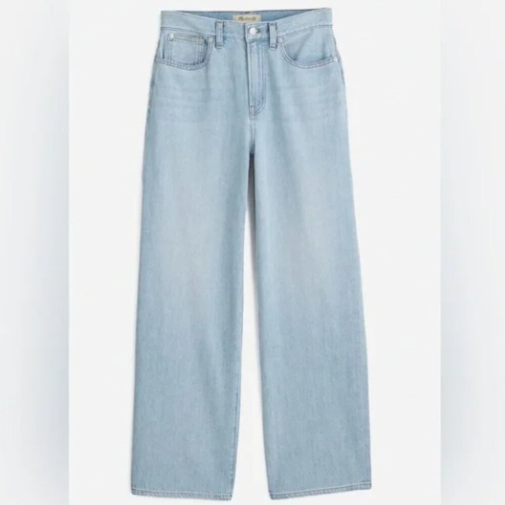NWT Madewell 24 The Perfect Vintage Wide-Leg Crop Jean - Picture 3 of 10